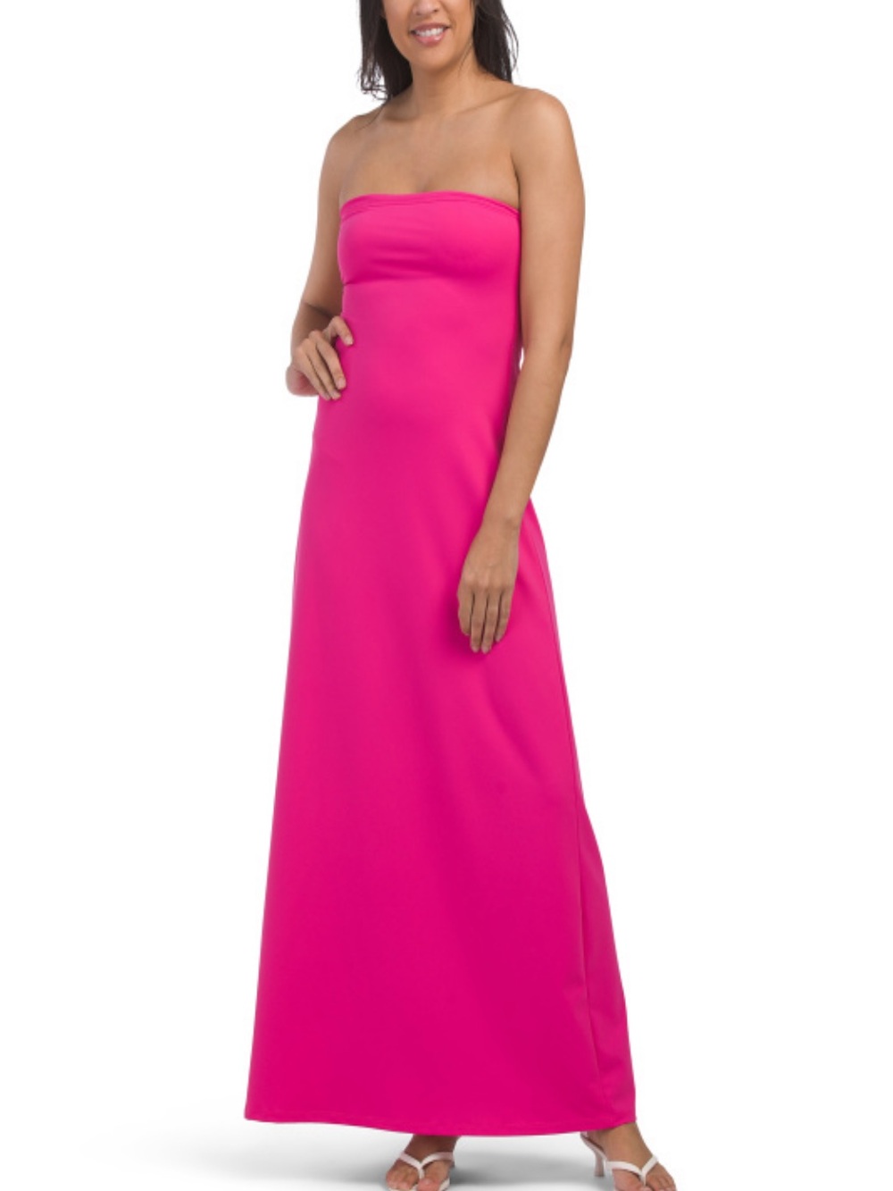 Susana Monaco Fuchsia Tube Maxi Dress